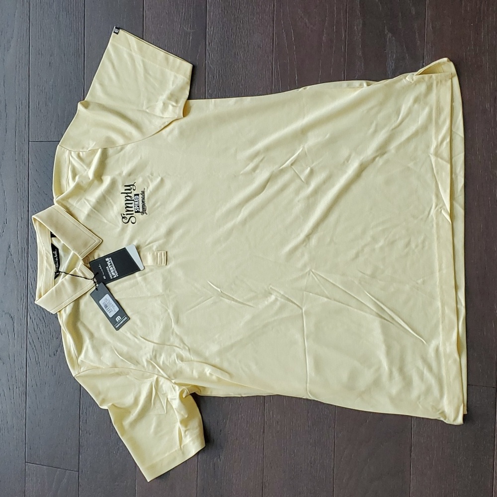Simply Southern Men’s Pale Yellow Polo Shirt